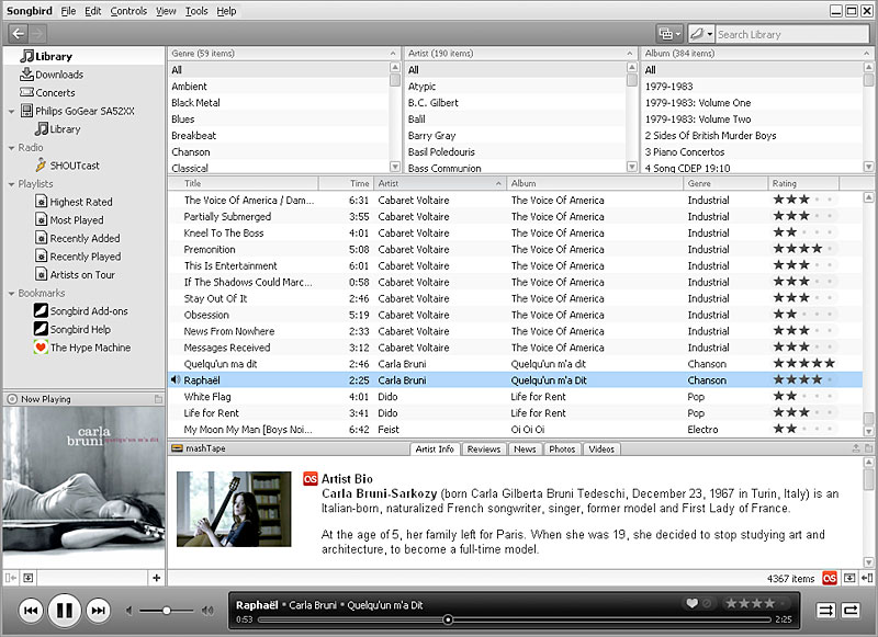 songbird-1.1-screenshot-full